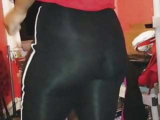 Ass in spandex