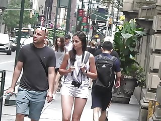 filmed sexy woman in public with cameltoe